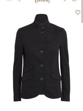 Womens RAG & BONE
Wool Stand-Collar Slade Blazer